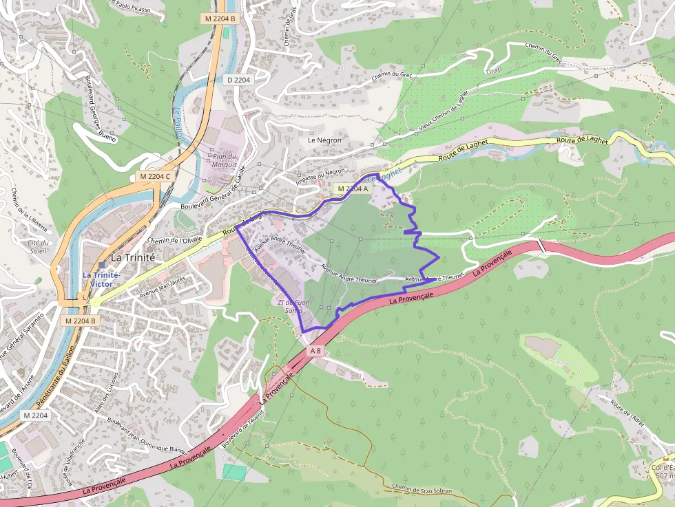 Appartement 84 m² quatre pièces à vendre à La Trinité