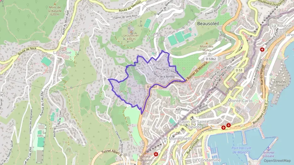 Appartement 80 m² trois pièces à vendre à Beausoleil Appartement 80 m² trois pièces à vendre à Beausoleil