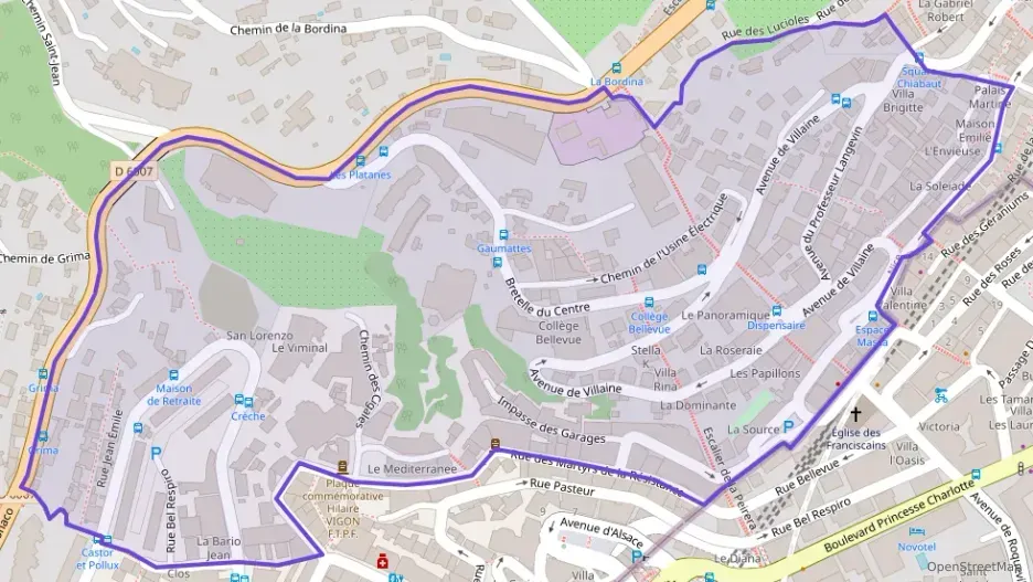 Appartement 57 m² trois pièces à vendre à Beausoleil