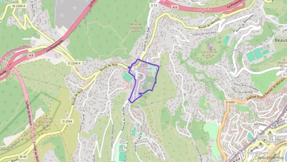 Appartement 75 m² trois pièces à vendre à La Turbie