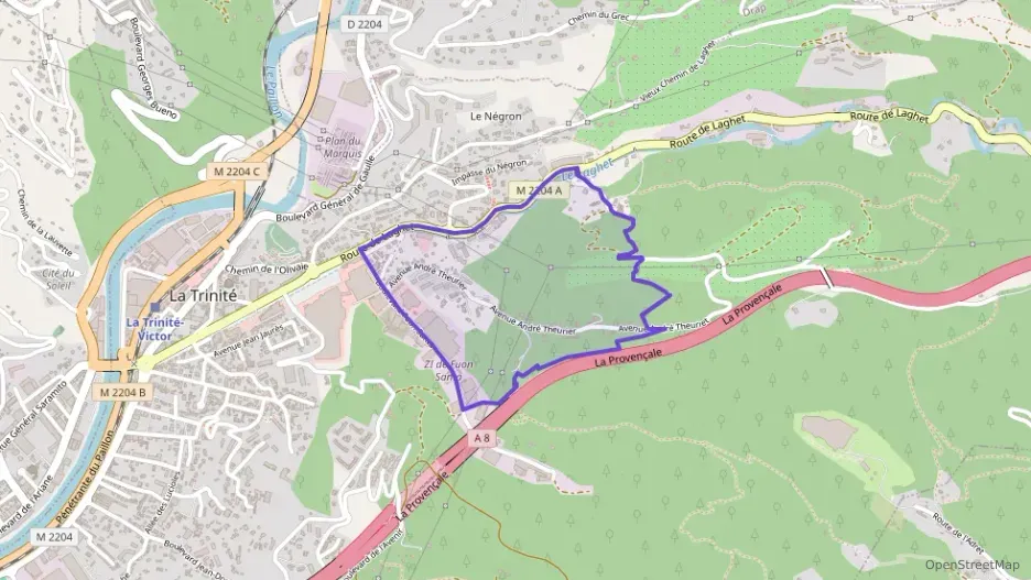 Appartement 91 m² quatre pièces à vendre à La Trinité