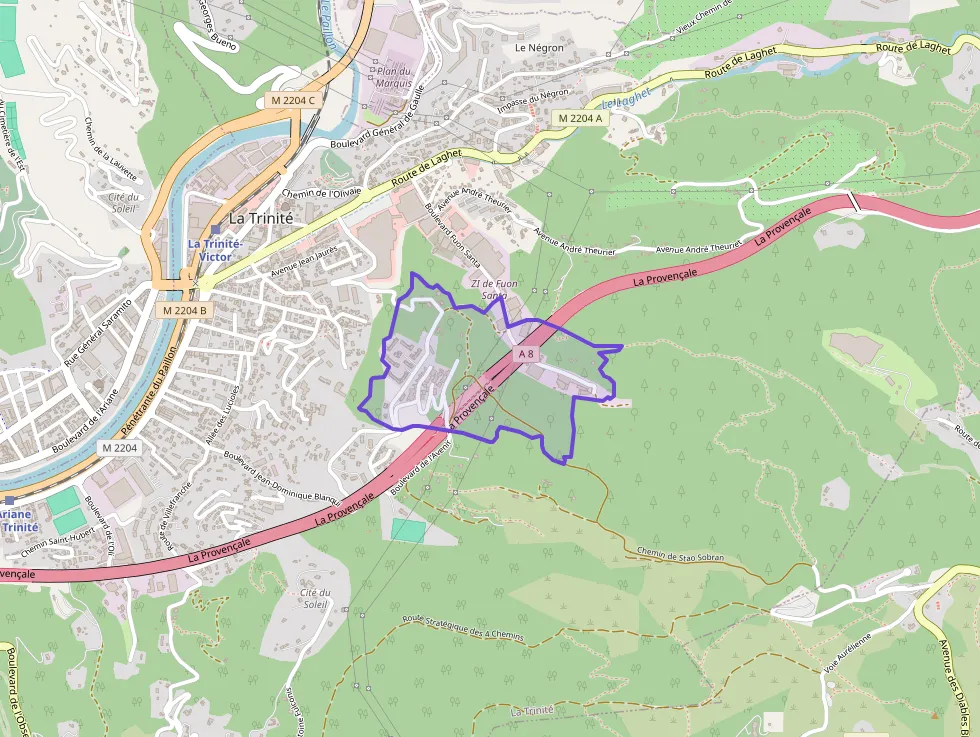 Appartement 75 m² quatre pièces à vendre à La Trinité