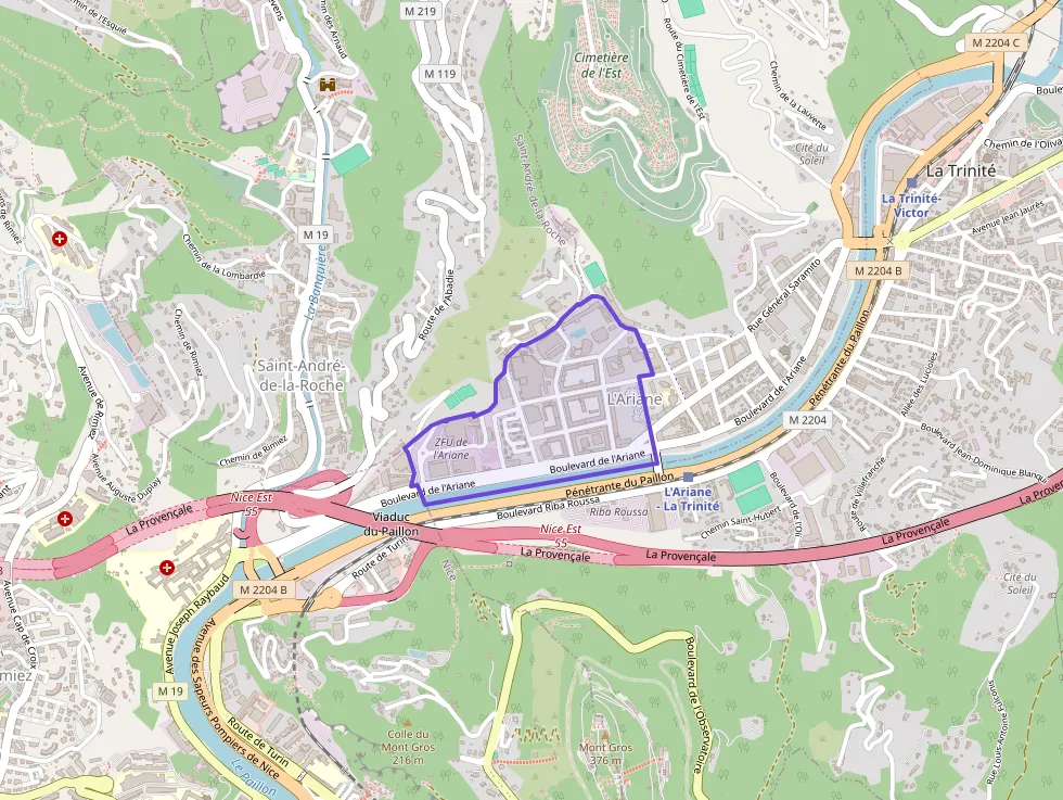 Appartement 57 m² trois pièces à vendre à Nice