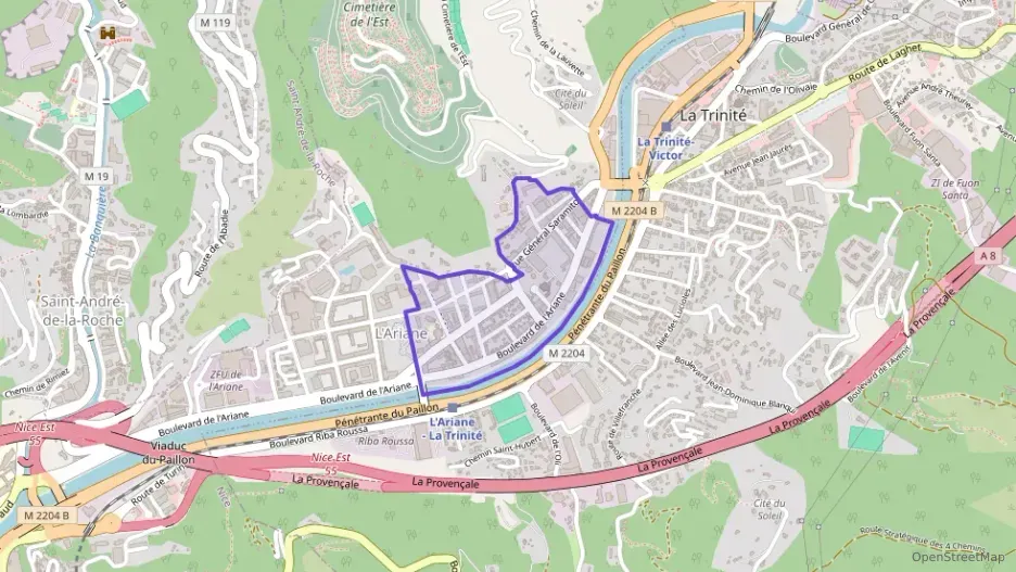 Appartement 76 m² quatre pièces à vendre à Nice