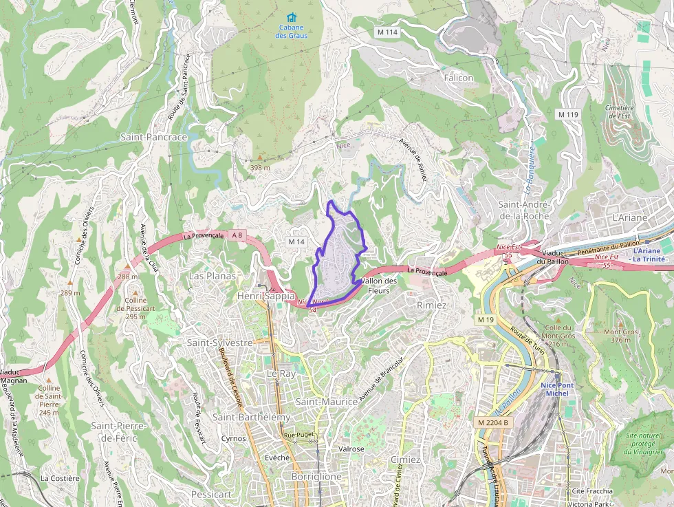 Appartement 59 m² une piece à vendre à Nice