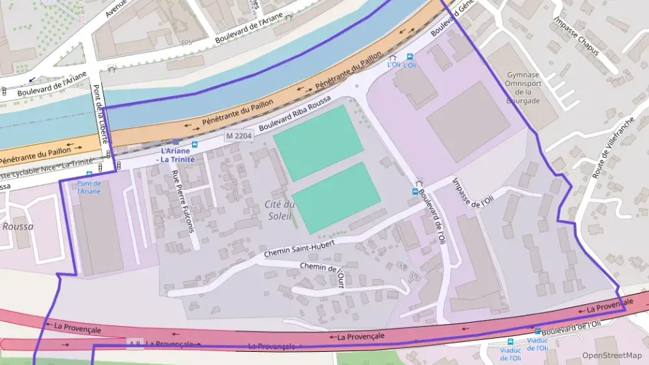 Appartement 40 m² deux pieces à vendre à La Trinité Appartement 40 m² deux pieces à vendre à La Trinité