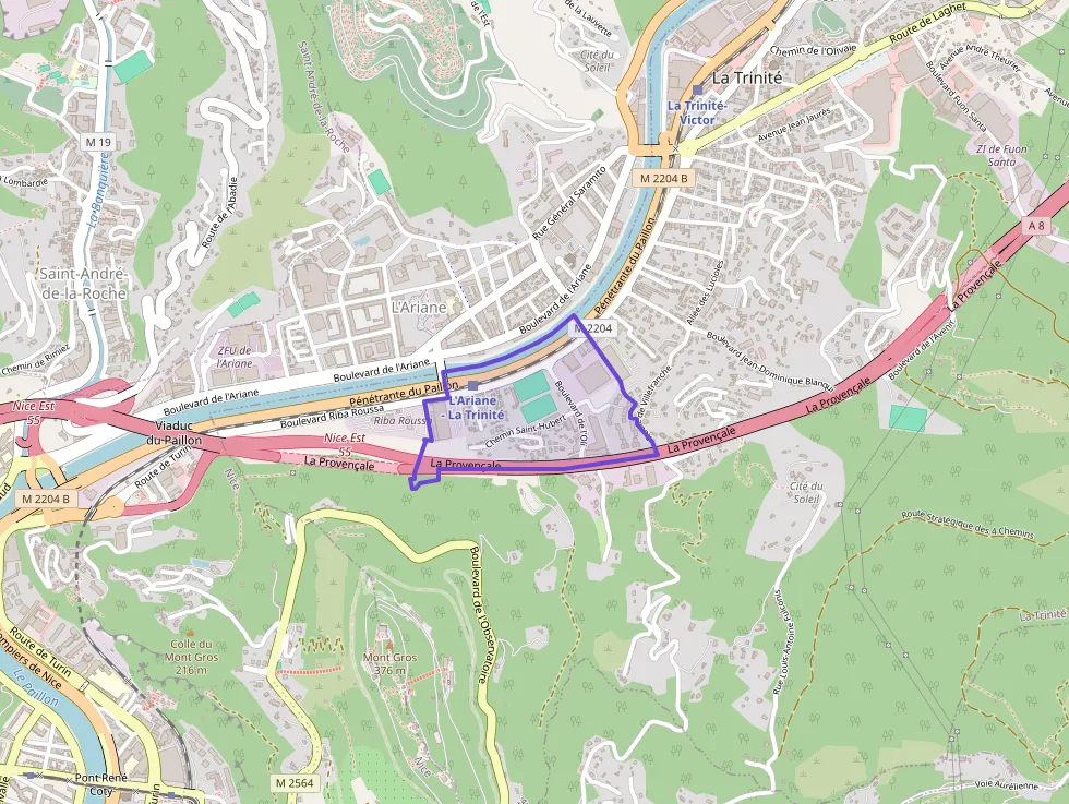 Appartement 54 m² deux pieces à vendre à La Trinité