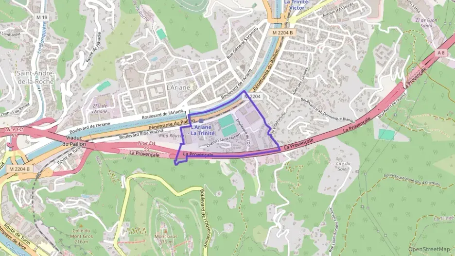 Appartement 54 m² deux pieces à vendre à La Trinité