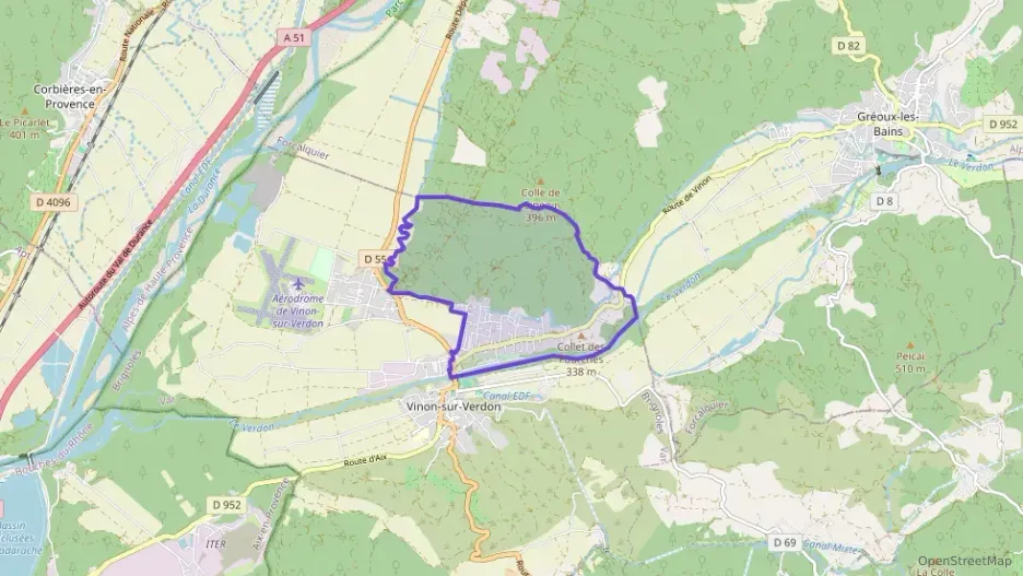 Appartement 54 m² trois pièces à vendre à Vinon-sur-Verdon