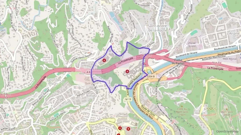 Appartement 38 m² une piece à vendre à Nice