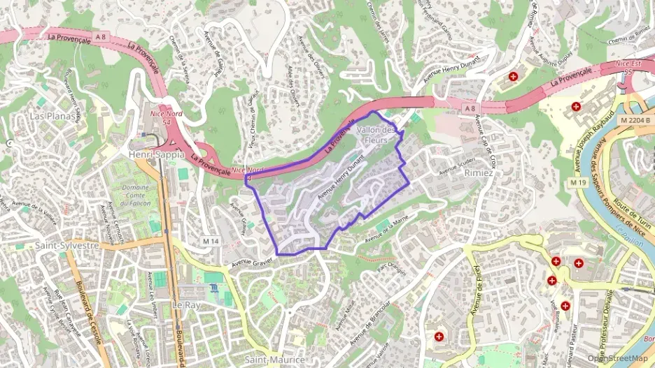 Appartement 58 m² trois pièces à vendre à Nice