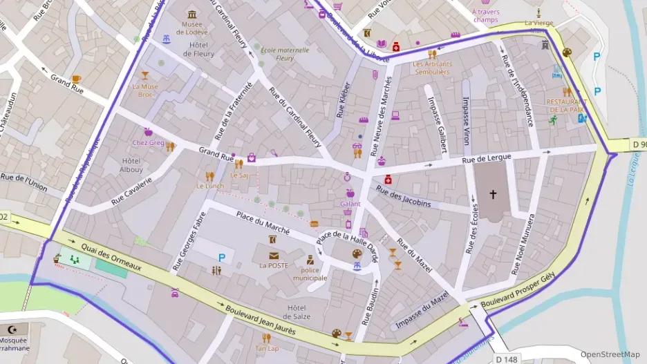 Appartement 90 m² quatre pièces à vendre à Lodève Appartement 90 m² quatre pièces à vendre à Lodève