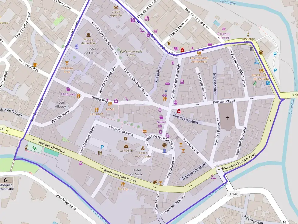 Appartement 55 m² trois pièces à vendre à Lodève