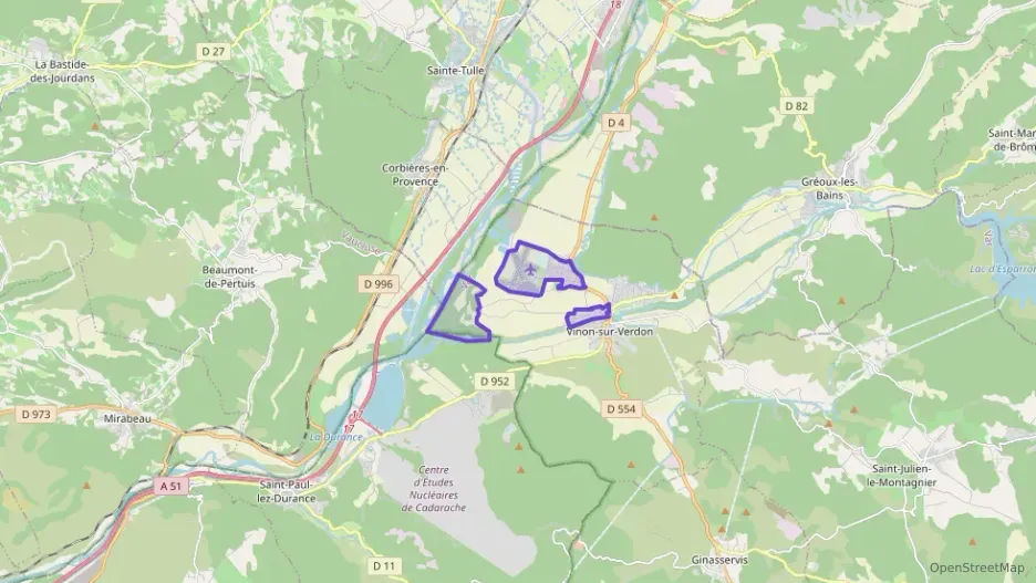 Appartement 60 m² trois pièces à vendre à Vinon-sur-Verdon Appartement 60 m² trois pièces à vendre à Vinon-sur-Verdon