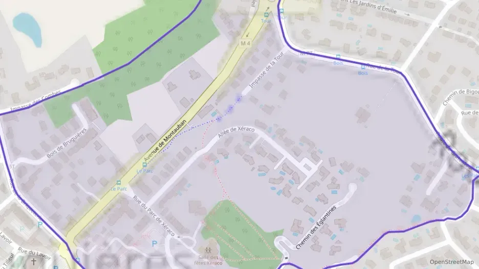 Appartement 47 m² deux pieces à vendre à Bruguières Appartement 47 m² deux pieces à vendre à Bruguières