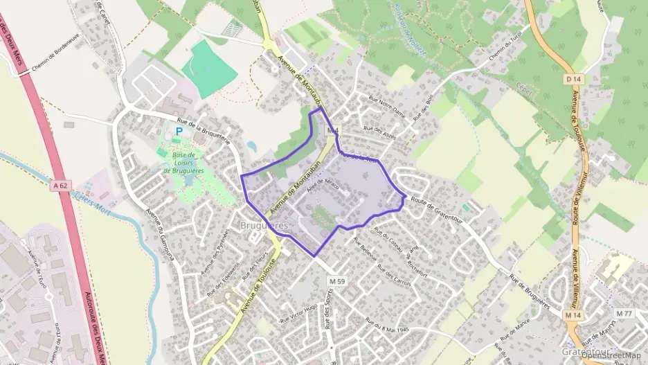 Appartement 50 m² deux pieces à vendre à Bruguières Appartement 50 m² deux pieces à vendre à Bruguières