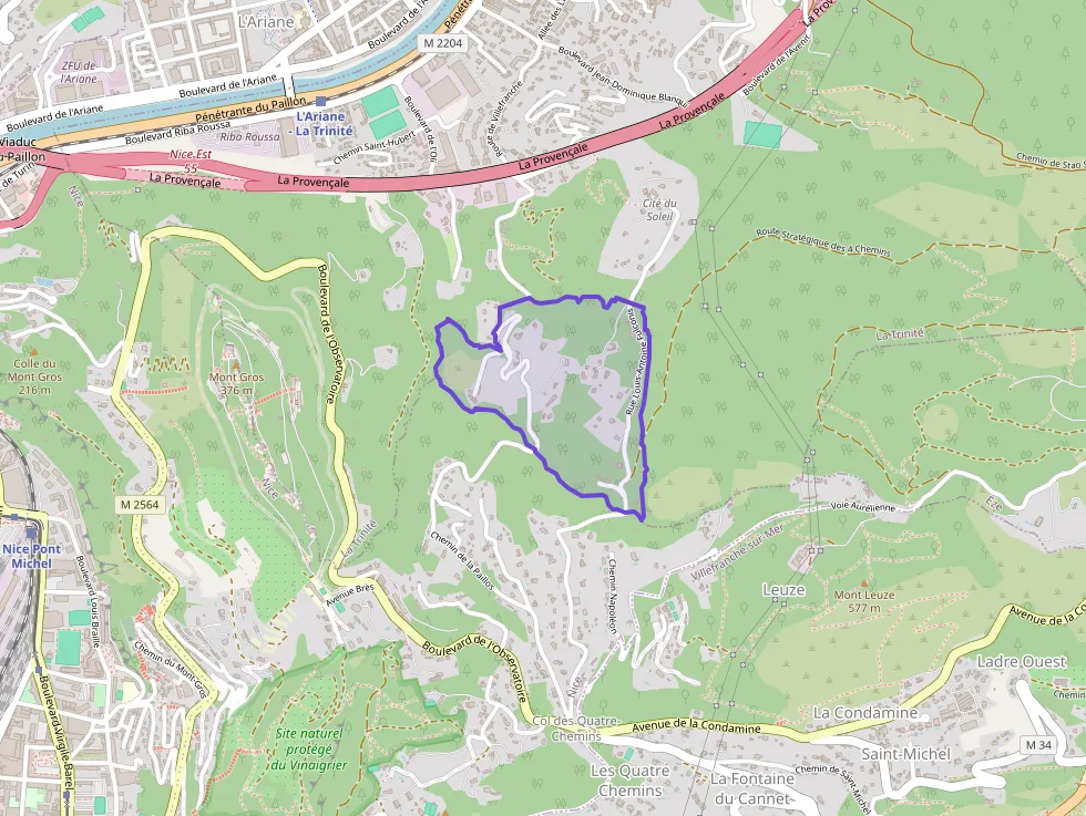 Appartement 67 m² quatre pièces à vendre à La Trinité