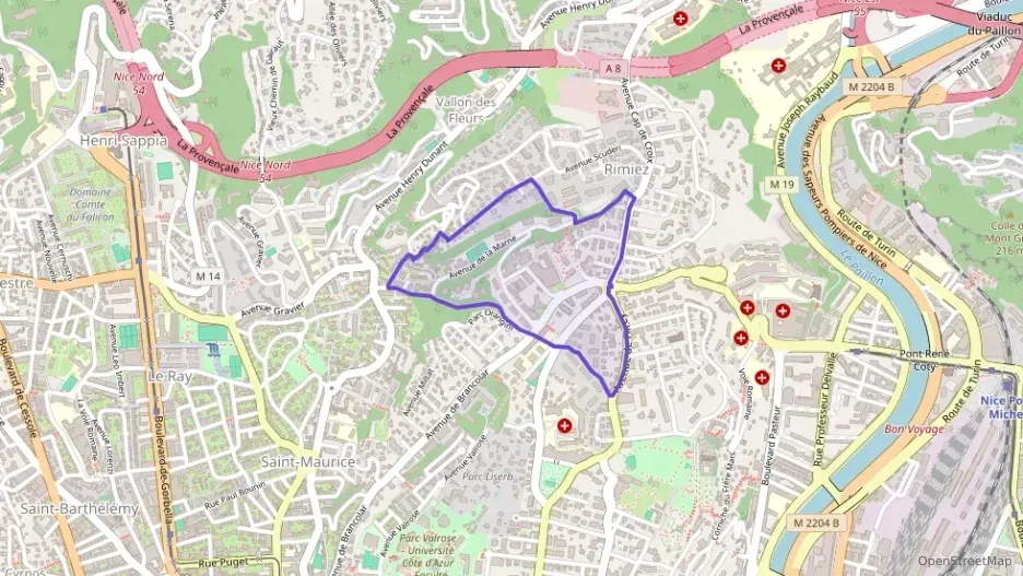 Appartement 61 m² trois pièces à vendre à Nice