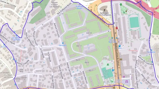 Appartement 46 m² une piece à vendre à Nice