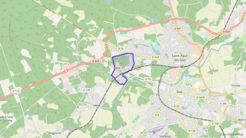 Appartement 45 m² deux pieces à vendre à Saint-Paul-lès-Dax