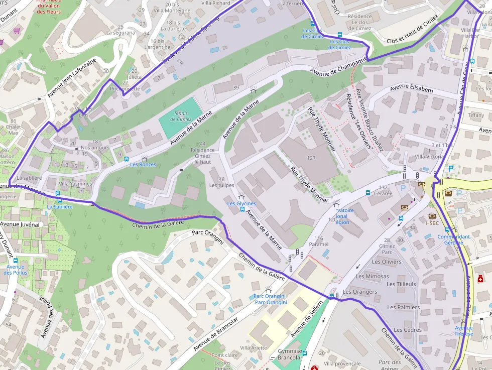 Appartement 59 m² deux pieces à vendre à Nice