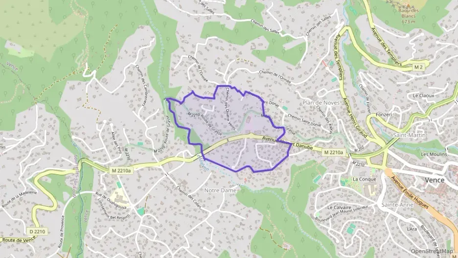 Appartement 80 m² quatre pièces à vendre à Vence