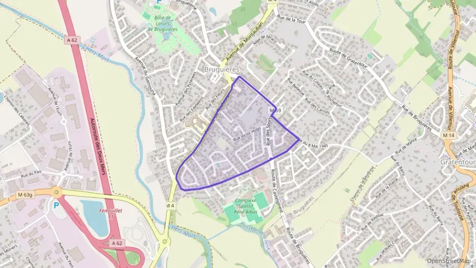 Appartement 70 m² trois pièces à vendre à Bruguières Appartement 70 m² trois pièces à vendre à Bruguières