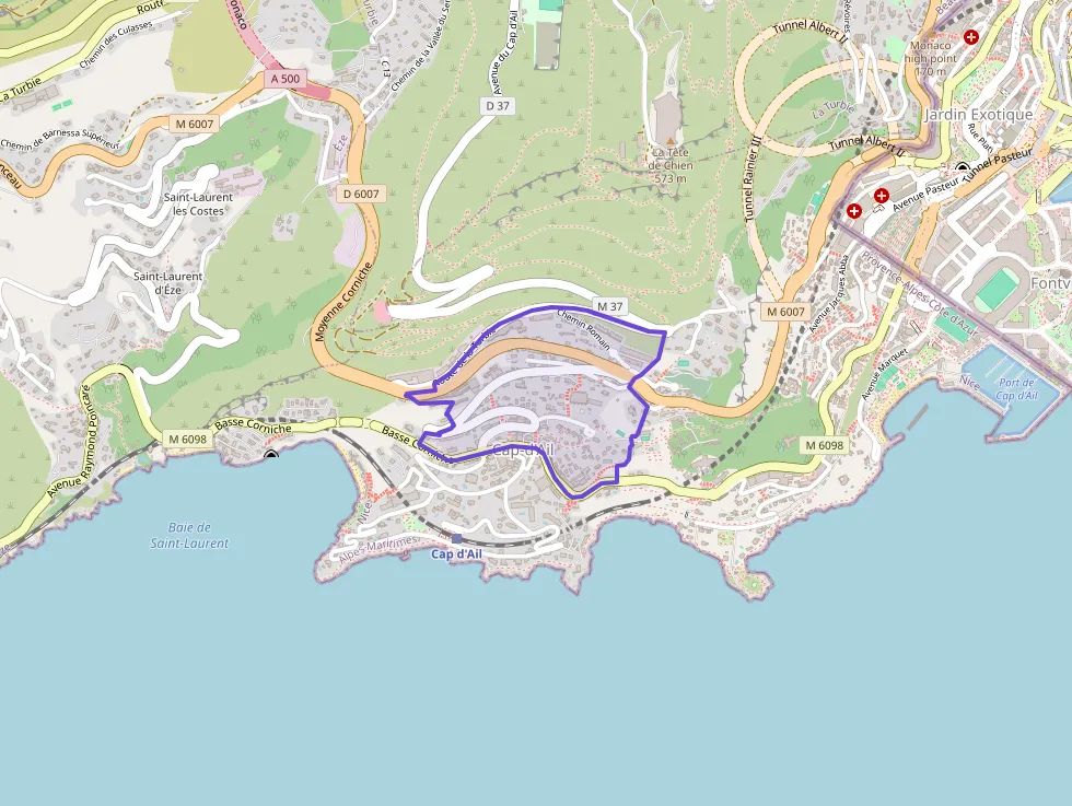 Appartement 77 m² trois pièces à vendre à Cap-d`Ail