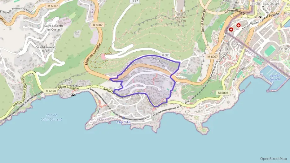 Appartement 58 m² deux pieces à vendre à Cap-d`Ail