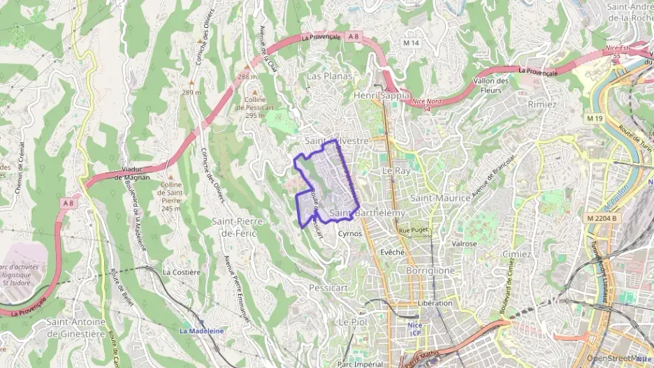 Appartement 76 m² trois pièces à vendre à Nice