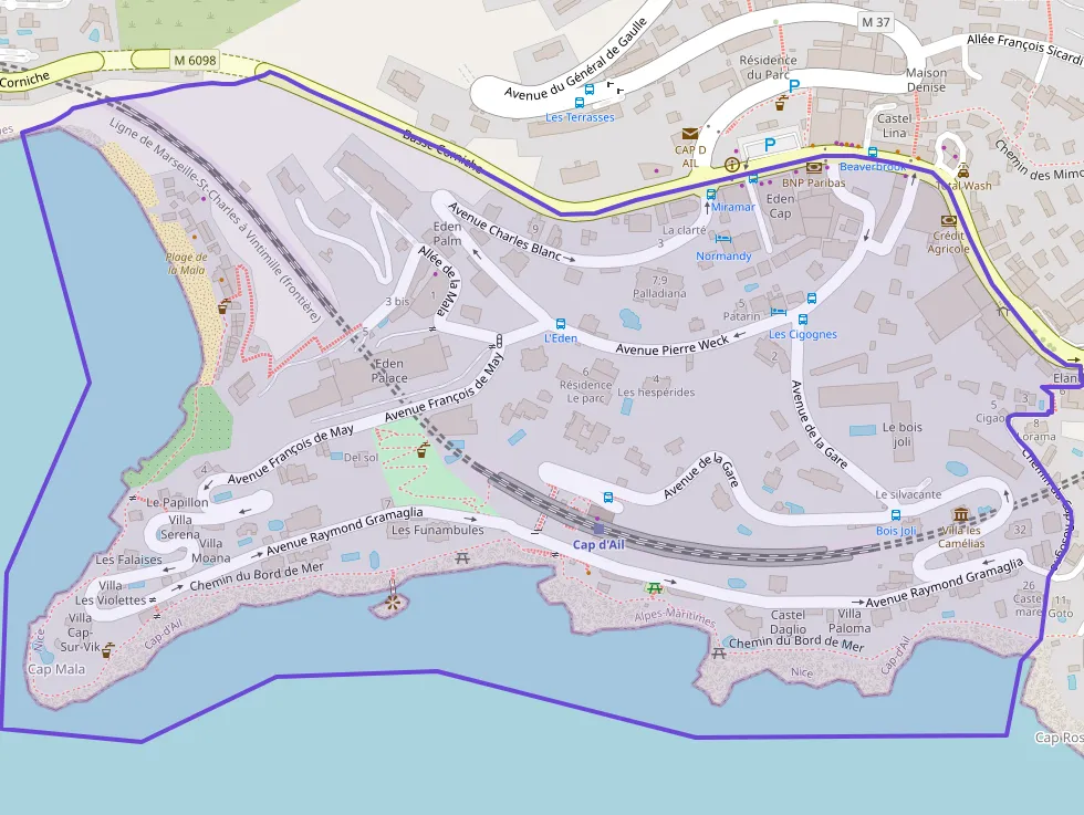 Appartement 96 m² quatre pièces à vendre à Cap-d`Ail