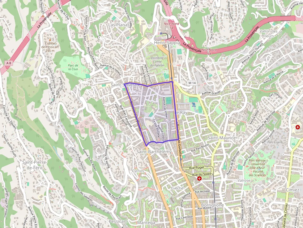 Appartement 48 m² deux pieces à vendre à Nice