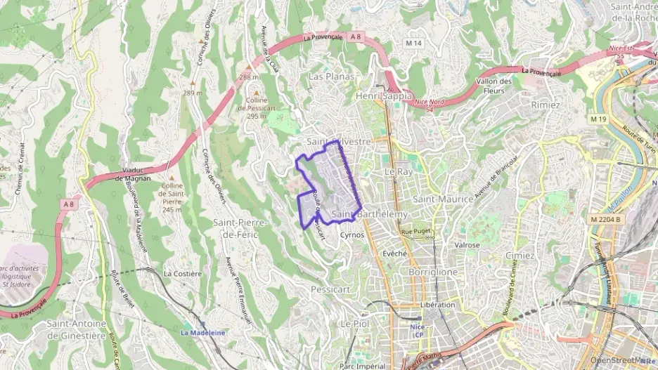 Appartement 36 m² deux pieces à vendre à Nice