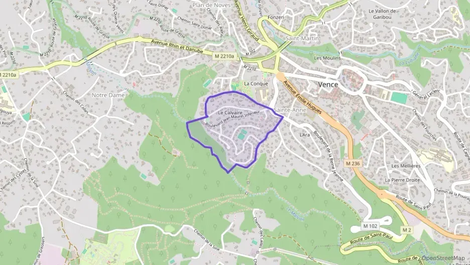 Appartement 65 m² trois pièces à vendre à Vence