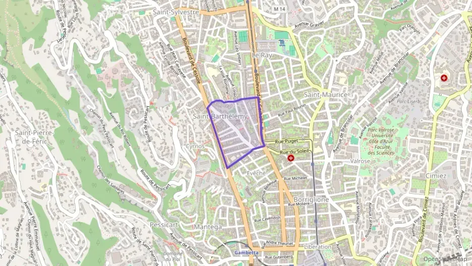 Appartement 66 m² quatre pièces à vendre à Nice