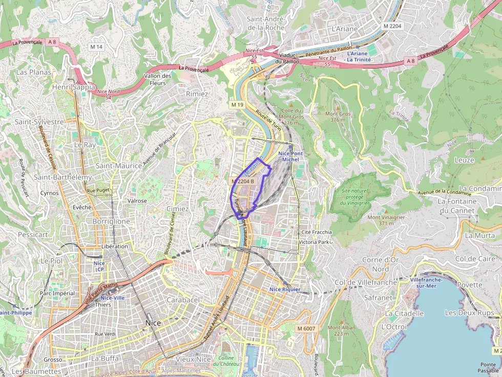 Appartement 19 m² une piece à vendre à Nice