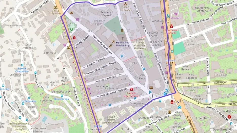 Appartement 58 m² une piece à vendre à Nice Appartement 58 m² une piece à vendre à Nice