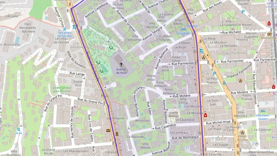 Appartement 65 m² quatre pièces à vendre à Nice