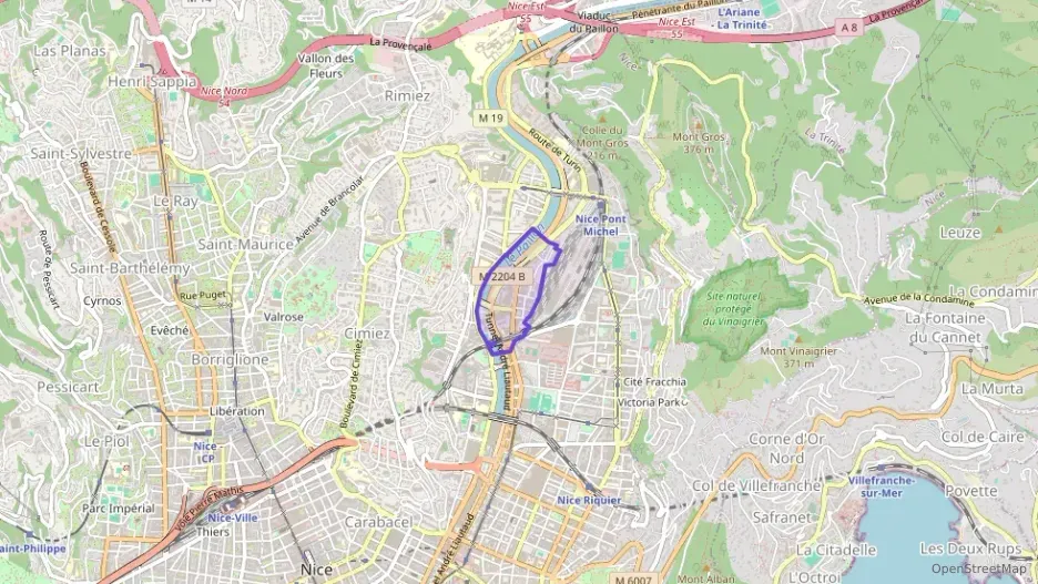 Appartement 50 m² deux pieces à vendre à Nice