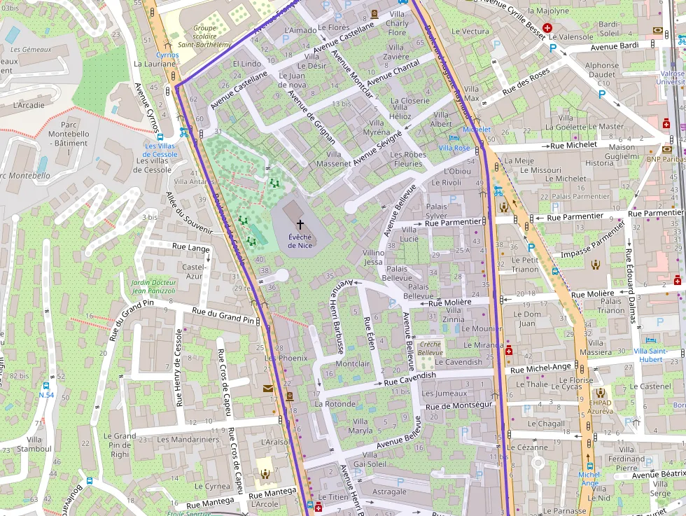 Appartement 49 m² deux pieces à vendre à Nice