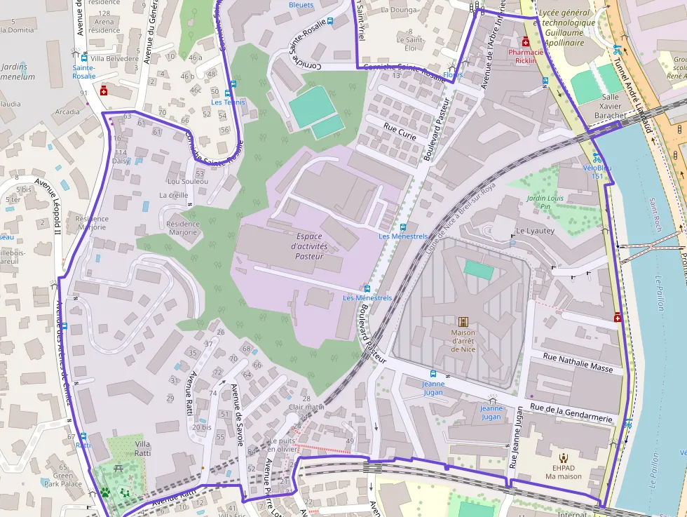 Appartement 56 m² trois pièces à vendre à Nice