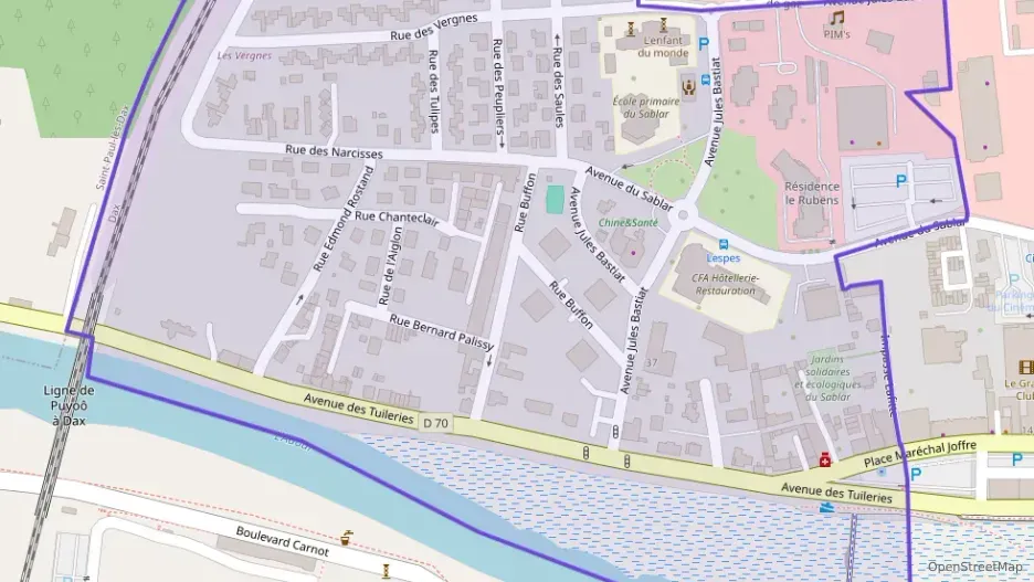 Appartement 62 m² trois pièces à vendre à Dax