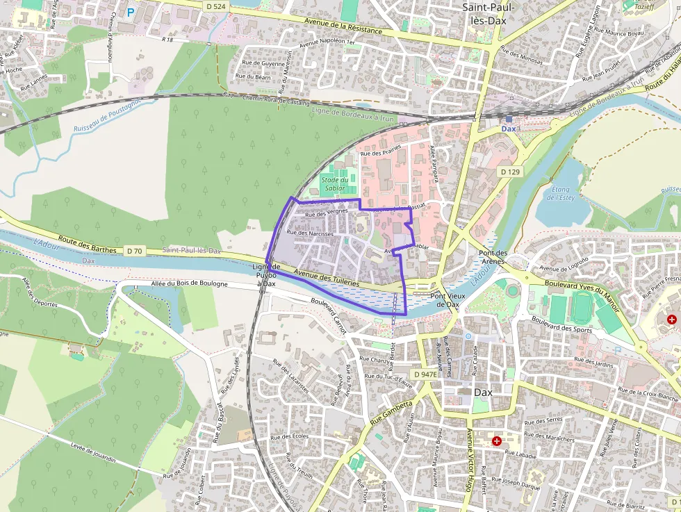 Appartement 62 m² trois pièces à vendre à Dax