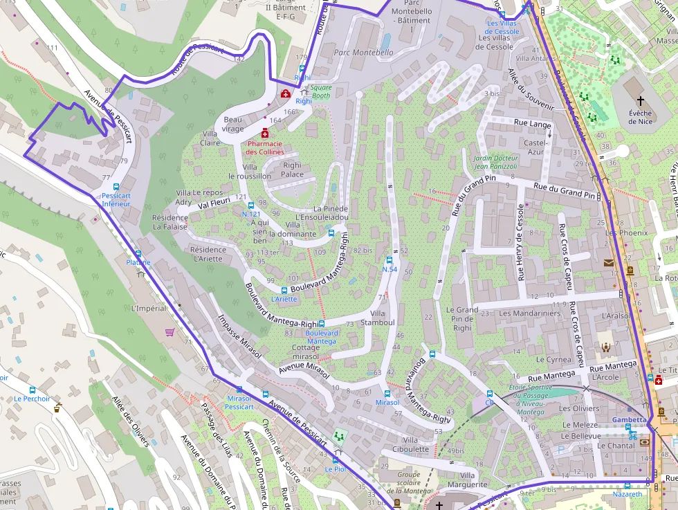 Appartement 56 m² deux pieces à vendre à Nice