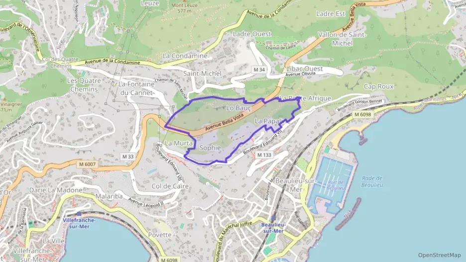 Appartement 40 m² deux pieces à vendre à Villefranche-sur-Mer