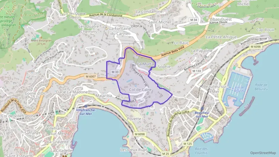 Appartement 60 m² trois pièces à vendre à Villefranche-sur-Mer
